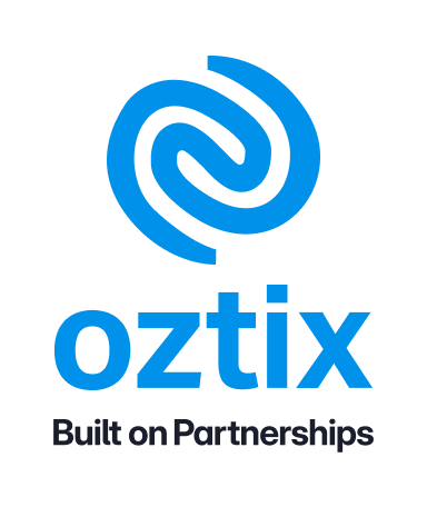Oztix Logo - Secondary - Colour - With padding - Tagline (1).png