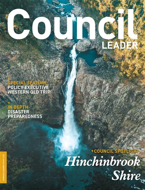 Counci Leader Spring 2025 front cover
