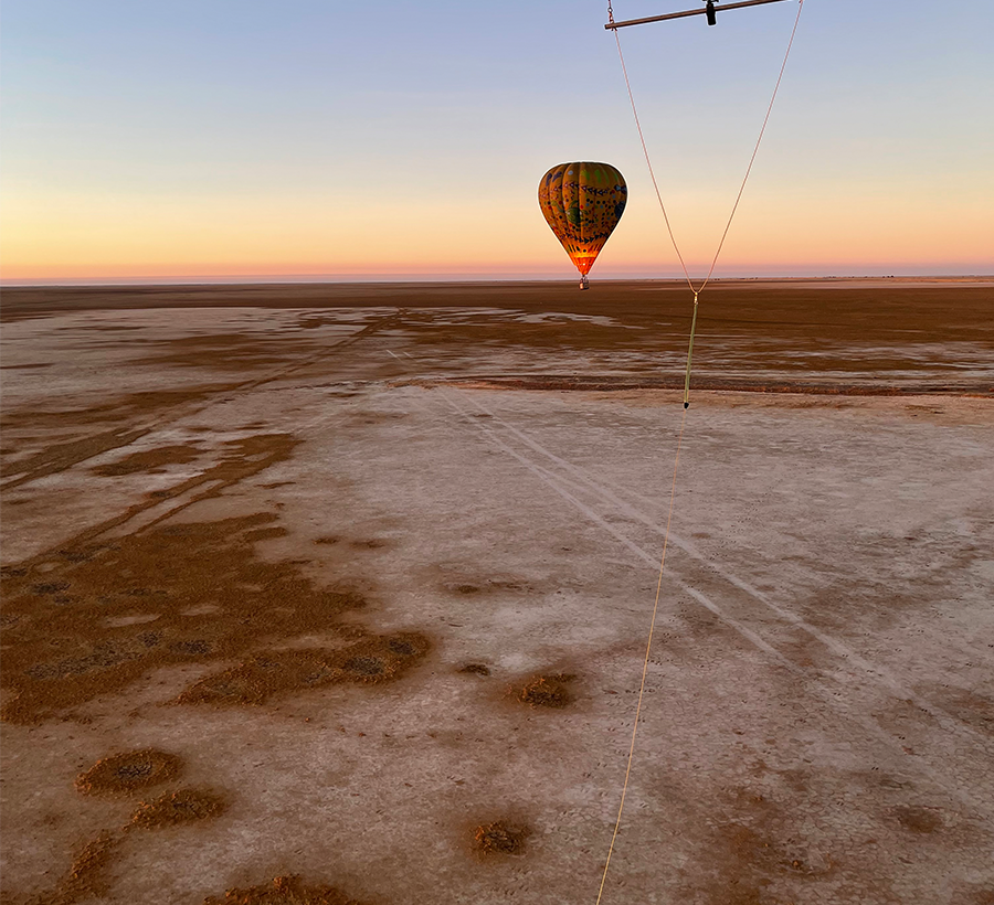 Balloon tours are now being offered over Burke Shire