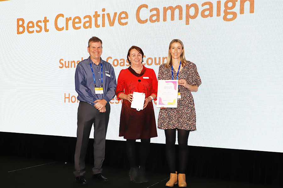 Best Creative Campaign winners Sunshine Coast Council