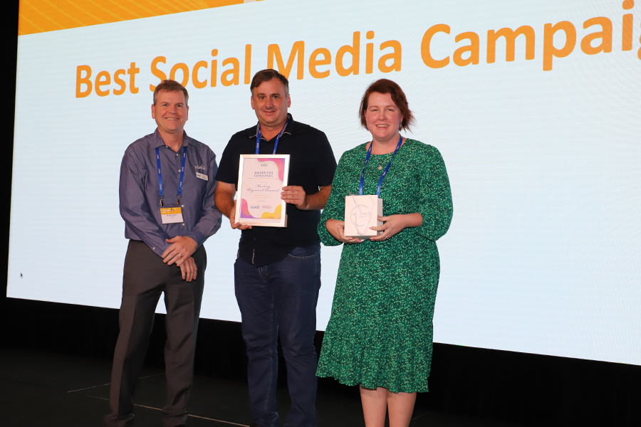 Best Social Media Campaign winners Whitsunday Regional Council