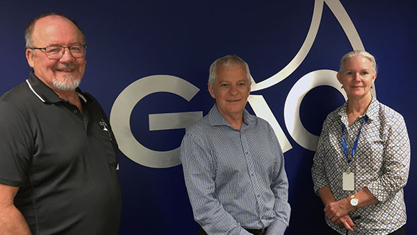 LGAQ Workforce Strategy Executive Tony Goode, Allen Cunneen OAM, LGAQ Workforce Capacity Lead Gabrielle Dorward
